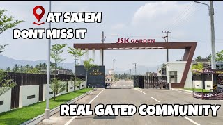 JSK GARDEN |Premium gated community villas\u0026plots at karipatty salem