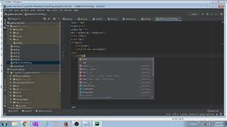 using PYTHON to create BMI CALCULATOR(pycharm ide)
