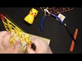 building a bandai pikachu model kit