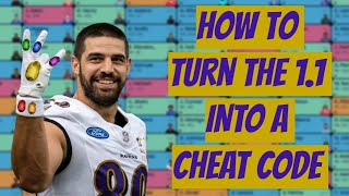 How To Turn The 1.1 Into A CHEAT CODE — 10-Team Fantasy Football Full PPR Mock Draft