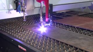 Ficep Gemini HD36 Bevel Head Steel Plate Plasma Cutting