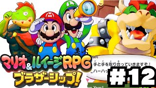 兄弟アクションが癖になる！伝説のRPGの新作やるぞ #12【川鰐グラムのマリオ＆ルイージRPG ブラザーシップ実況】