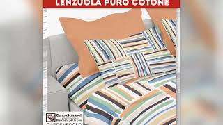 LENZUOLA COTONE LENZUOLA MATRIMONIALI LENZUOLA LETTO    CENTRO SCAMPOLI CARPENEDOLO   SHOPCENTROSCAM