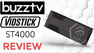 Buzztv ST4000 "Vidstick" Review | For $60, is this better than the Firestick and Tivo Stream 4k?