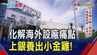 工具機大廠上銀攻義大利！搶單關鍵\