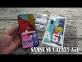 Samsung Galaxy A51 Prism Crush Blue color unboxing | camera, fingerprint, face unlock