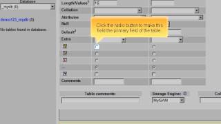 Managing a MySQL database with phpMyAdmin