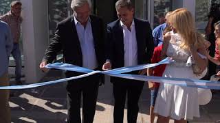 Mestre inauguró la nueva Plaza España