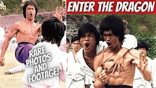 BRUCE LEE Enter the Dragon RARE behind-the-scenes footage and photos!