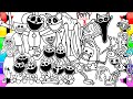 POPPY PLAYTIME CHAPTER 3 Coloring Pages / How to Color All New Monsters and Bosses