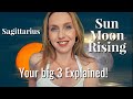 SAGITTARIUS Sun, Moon & Rising Sign Differences | Your BIG 3 Explained 2021 | Hannah's Elsewhere