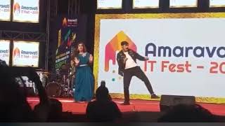 Bellam konda Srinivas live stage performance | Sita audio launch | Bulreddy song