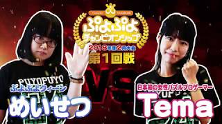 1回戦　めいせつ vs Tema