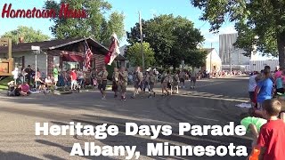 Albany Minnesota Parade August 6, 2016 | Hometown News