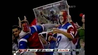 CFL 2011 EASTERN SEMI FINAL HAMILTON TIGER CATS AT MONTREAL ALOUETTES