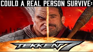 Could A Real Person Survive: EVERY TEKKEN 7 RAGE ART? (Compilation)