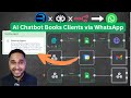 This AI Chatbot Books Clients on WhatsApp (No Code, Voiceflow + N8N)