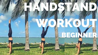 HANDSTAND WORKOUT (BEGINNER)