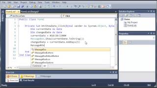 Visual Basic Tutorial 88 Dates Part 3 YouTube