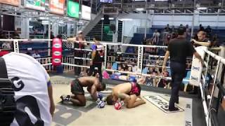 Arthur Sorsor PhuketTopTeam vs Jimmy Bull Muay Thai fight 17 May 2017