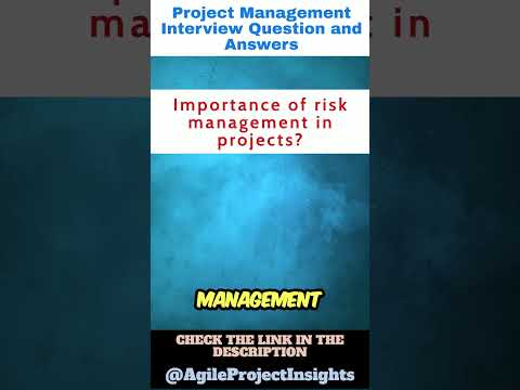 Importance of risk management in projects