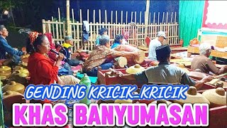 Gending kricik_kricik banyumasan Laras slendro. @wileschannel2973