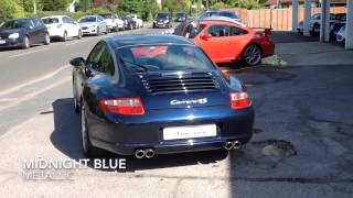 Midnight Blue Porsche 911 Carrera 4S Coupe for sale