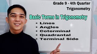 Basic Terms in Trigonometry