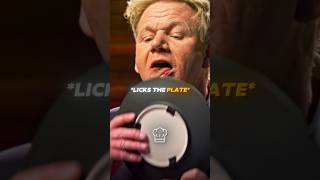 The One Time Gordon Ramsay Licked The Plate