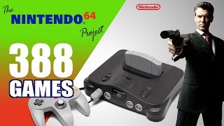 The Nintendo 64 Project - All 388 N64 Games - Every Game (US/EU/JP)