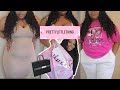 FASHION NOVA & PRETTY LITTLE THING TRY ON HAUL💛 | Jamilah Arielle