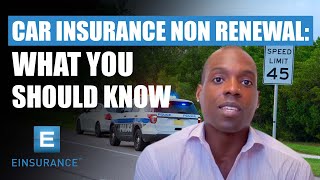 Car Insurance Non Renewal: What You Should Know