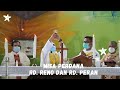 Misa Perdana RD. Peran dan RD. Reno di Paroki Santo Yohanes Maria Vianney Serimbu - KA. Pontianak