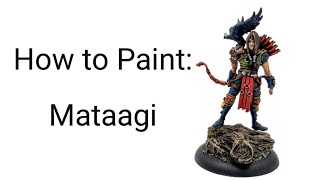 How to Paint: Mataagi for Guildball using contrast paints