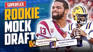 Dynasty Rookie Superflex Mock Draft | MUST Have Players for 2024 (Fantasy Football)