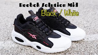 BLACK/WHITE 2022 Reebok Solution Mid