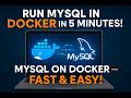 Run MySQL in Docker in 5 Minutes (the easy way)