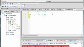 OpenGL Tutorial 12: Creating a Triangle Class!