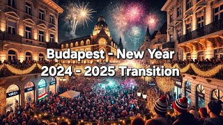 Budapest - New Year's Eve Countdown 2024-2025 | Váci Street