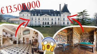 MOOISTE VERLATEN KASTEEL VAN 13.500.000 EURO IN DE WERELD ! MET ACHTERGELATEN ZELDZAME SPULLEN !