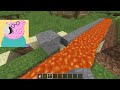 Peppa Pig, but Zombies vs The Most Secure House - Minecraft