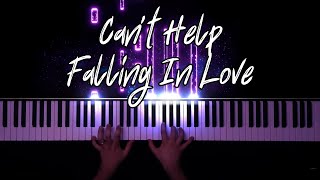 Elvis Presley - Can't Help Falling In Love (Piano Tutorial) - Cover