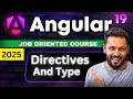 Angular 19 Tutorial #27 what are Directives ,type and example