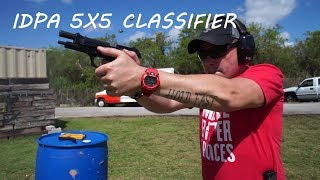 IDPA 5X5 Classifier Master Class Run