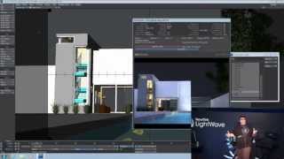 Lightwave 3D 11.6 Siggraph 2013 Day 1 (part21) The Lighting in Lightwave