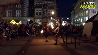 Hansemarkt Dortmund 2022 Impressionen Chudadlo Feuershow