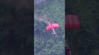 Yuhu Peak Wingsuit Flying #Wingsuit Flyer Zhang Shupeng #Wingsuit Flying Zhang Shupeng #Fly with Sha