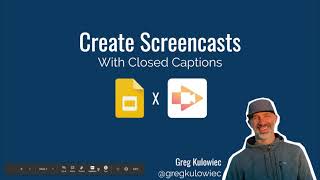 Quick Tip: Creating a Screencast with Closed Captions