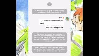 line without a hook | Hinata angst | haikyuu texting story’s | :p