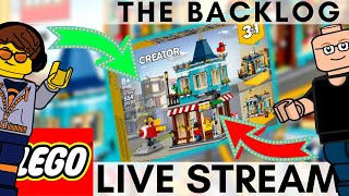 THE BACKLOG #17 BUILDING 31105 CREATOR 3in1 TOWNHOUSE TOY STORE - LIVE STREAM
